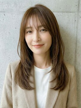 ジュエルボックス 西梅田店(jewelbox) ミディアムレイヤースタイル