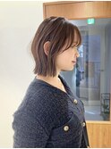 酸性ストレート/縮毛矯正/ボブ/ミディアム/切りっぱなし/横浜