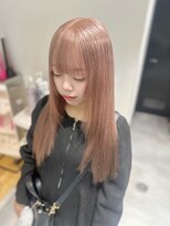 ノラ ウメダ(NORA UMEDA)&nbsp;【chiaki】pink milkteaハイトーンケアブリーチミルクティー