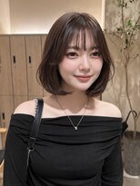 トリッカ シブヤ(TRICCA SHIBUYA)&nbsp;丸みボブ/内巻きボブ/グラボブ/顔まわりカット