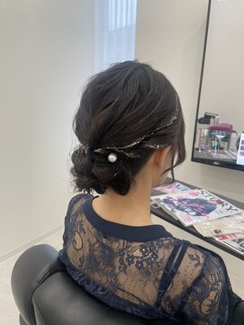 クロス ツー(COROSS2) 金箔セット/ヘアアレンジ/お呼ばれヘア/結婚式