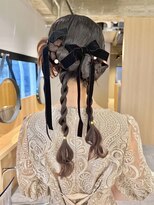 ジュベ(juve.) 大分ヘアアセットお呼ばれダウンスタイル