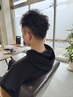メンズカット+ 眉カット or クイック炭酸スパ ¥4300