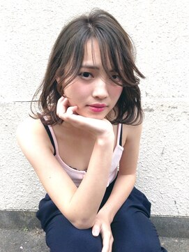 ミュリール(MiULiiR) 『miuliir』tommy グレージュボブディ 無造作パーマ