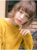 外国人風カラー×スモーキーマットアッシュ