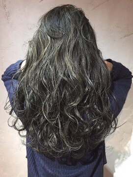 オーブ ヘアー アクネ 長岡京店(AUBE HAIR acne) 細かいハイライトで外国人ヘア♪