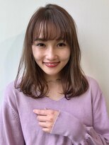 【GARDEN 田中麻由】ナチュラルワンカール×オトナ女子ミディ