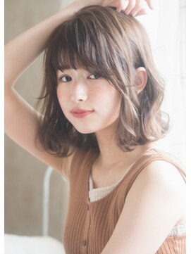 ネオリーブ ジューク 日吉店(Neolive JuQ) 《juQ 日吉店》透明感×ひし形くびれミディ★白髪ぼかしカラー