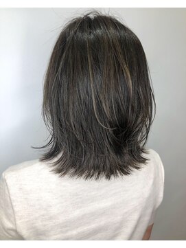 フラヴ(FLEVE) __リラクシーミディ×ハイライト×アッシュブラウン