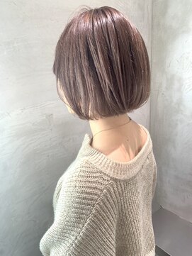 カーサ キッチン(KITCHEN) ミルクティーベージュ前下がりボブ