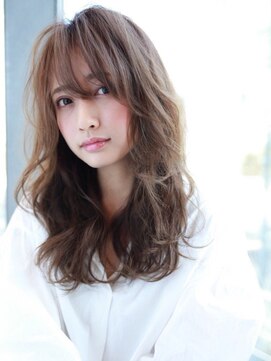 ネオリーブウリ 二子玉川店(Neolive uri) フリンジウエーブ大人かわいい前髪ハイライト