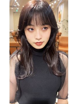 ノラキチジョウジ(NORA KICHIJOJI) #レイヤーカット#くびれヘア#顔周りレイヤー#ウルフカット
