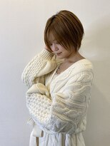ミエルヘアーエスト 新宿店(mielhair est)&nbsp;マロンベージュショート【新宿】