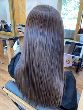 ルッカヘアガーデン バイ ラッシュゴールド(RUCCA HAIR GARDEN by LUSH GOLD) ナチュラル縮毛矯正