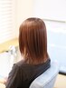 髪質改善ストレート＋カット （ミディアムヘア）20.000円→19.000円
