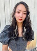 パーマandプルエクステで個性派デザイン
