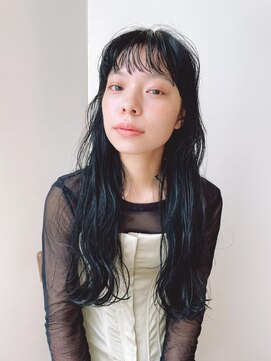 ハイレート ウニクス川越店(Hairate) 【Hairate本川越】暗髪でも重い印象にならないブルーブラック!