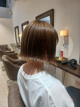 ラファンス イマザト(LaFENCE IMAZATO) 切りっぱなしボブ 20代30代40代 外ハネボブ 丸みボブ