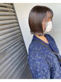 切りっぱなしボブ