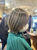 ブリッツレボルト(BLITZ R EVOLUT)&nbsp;あやか流！ショートウルフ×バレイヤージュ