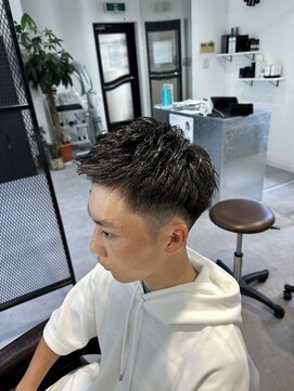 カルロイースタイル(CARLO e-style) フェードスパイキー