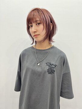 チュダック(ChuDuck) 韓国風《ピンクブラウン》ブリーチ/ケアブリーチ/ダブルカラー