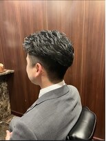 プラウド(PROUD) 七三　オールバック　田町　理容室　顔剃り　床屋　ツーブロック