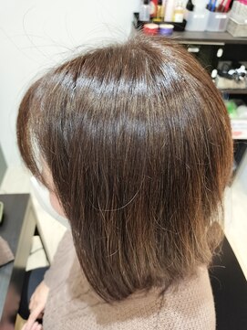 ビーズカラー イオンタウン米沢駅前店 ソーレカラー　ナチュラルブラウン8+ベージュ6