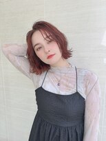 オーロ(ORO)&nbsp;大人可愛い2wayバングワンレンくびれミディアムボブ