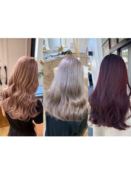 【岐阜エリアで注目】〈ケアブリーチ/インナーカラーetc〉トレンドStyleで差をつける最旬カラーをご提案♪