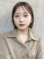 ガーデン 渋谷(GARDEN) イメチェン美髪小顔似合わせカットサイドバング外ハネボブカット