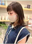 ダブルカラーインナーカラーホワイトベージュケアブリーチ