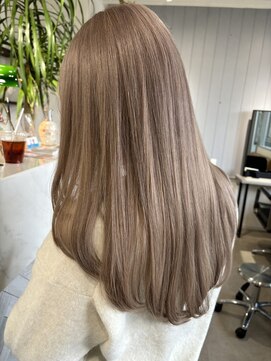 ピグメント(pigment) milk tea ash × long layer