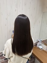 ソワン ドゥ ブレス 立花店(soin de brace) ストレートスタイル/黒髪/小顔