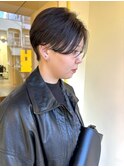 〈浅草 半個室〉刈り上げハンサムショート
