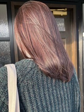 ラ メール ヘア デザイン(La mer HAIR DESIGN) 大人シアーベージュミニウルフボブミディアムレイヤー