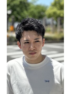 リレーションメンズヘアー(RELATION MEN'S HAIR) フェードマンバンヘアオールバックマンバンスパイキーショート