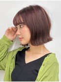 【ミニボブ】ナチュラルボブ/ストレートボブ/ショート ボブ