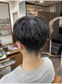 メンズシャドウパーマ