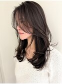 ハイライトバレイヤージュダブルカラーケアブリーチ30代40代