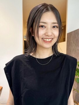 アリーズ シブヤ(ALLYS shibuya) 顔周りレイヤー/似合わせ/ナチュラルブラウン