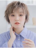 フレンチカジュアルくせ毛風マッシュパーマc6越谷20代30代40代
