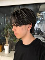 ダンボ(DUMBO)&nbsp;＜yosuke＞   細か目ハイライトカラー  メンズハイライト