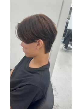 エクシア 名古屋店(EXCIA) 曲がる縮毛矯正で作るセンターパート