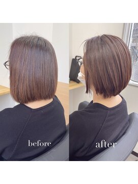 リアン 西院店(Lien) 『髪質改善』カラーエステ（白髪染め、白髪ぼかし可）