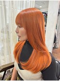 Orange hair