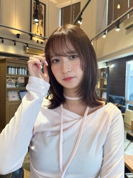 レイヤー×ラベンダーブラウン♪ 