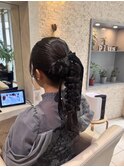 編み下ろしアレンジ♪