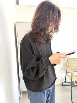 ザワン(the one .) 【the one.】パーマスタイルで雰囲気良く^ ^  -TANAKA-