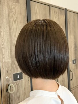 アトリエコア(Atelier Coa) 太白区ブリーチなしダブルカラー顔周りレイヤーカット髪質改善